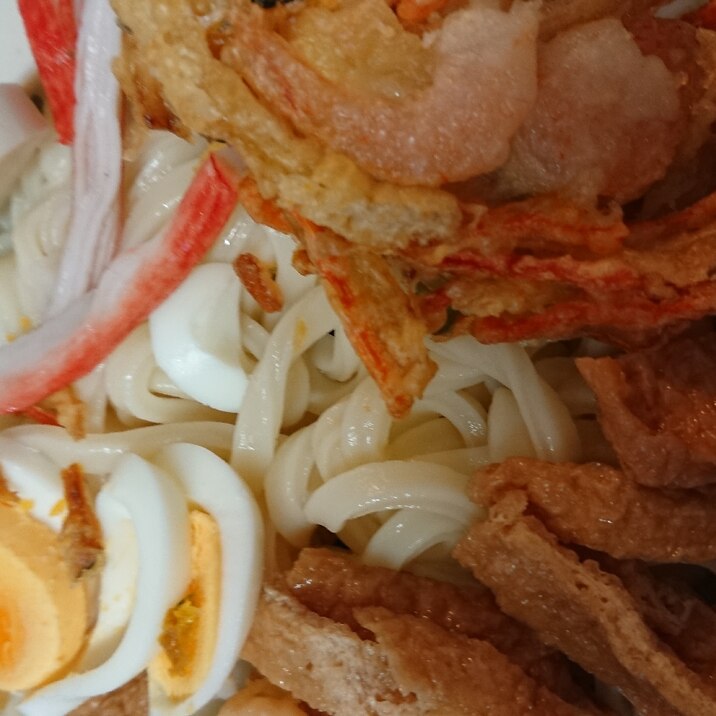 たぬきサラダうどん